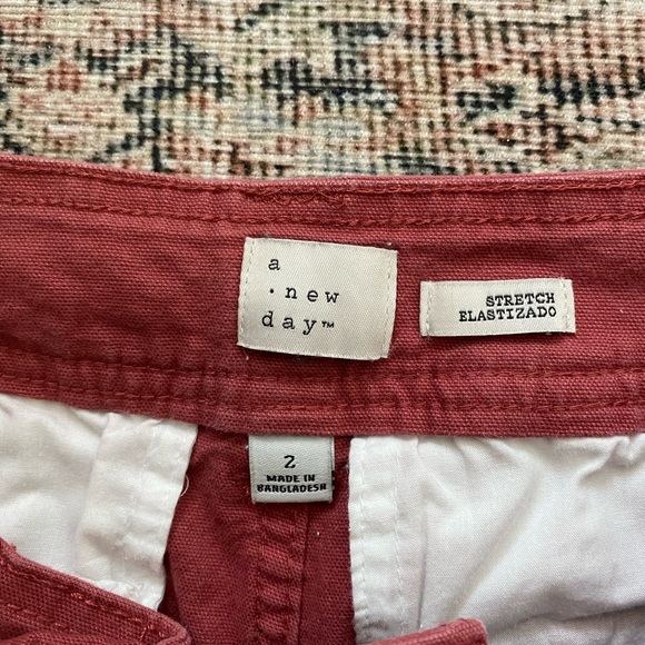 A new day stretch wide leg ankle pants gently worn Sz 2 - Picture 3 of 3